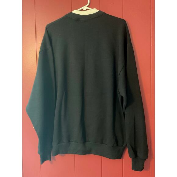 Logotel For Her 1980’s Sweatshirt POINSETTIAS Size Large - Picture 3 of 10